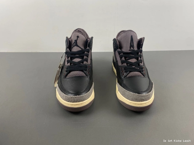 A Air Black FZ4811-001 3 Ma x Maniere Jordan 0609
